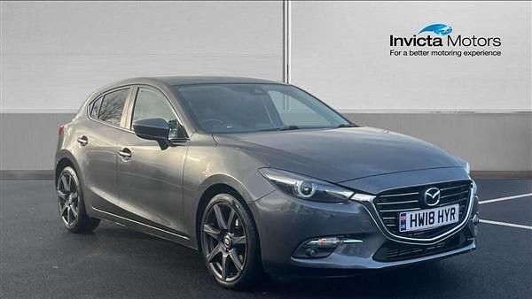 Grey Used 2018 Mazda 3 Inclusive Hatchback | £7,250 (Fair price) - Image 1/4