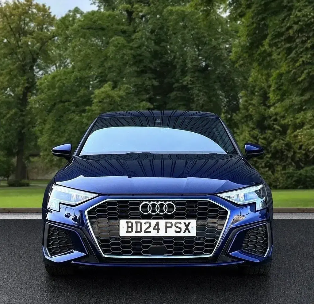 Used Audi A3 Sportback S-Line 110 HP (80 kW) 2024 Blue Hatchback