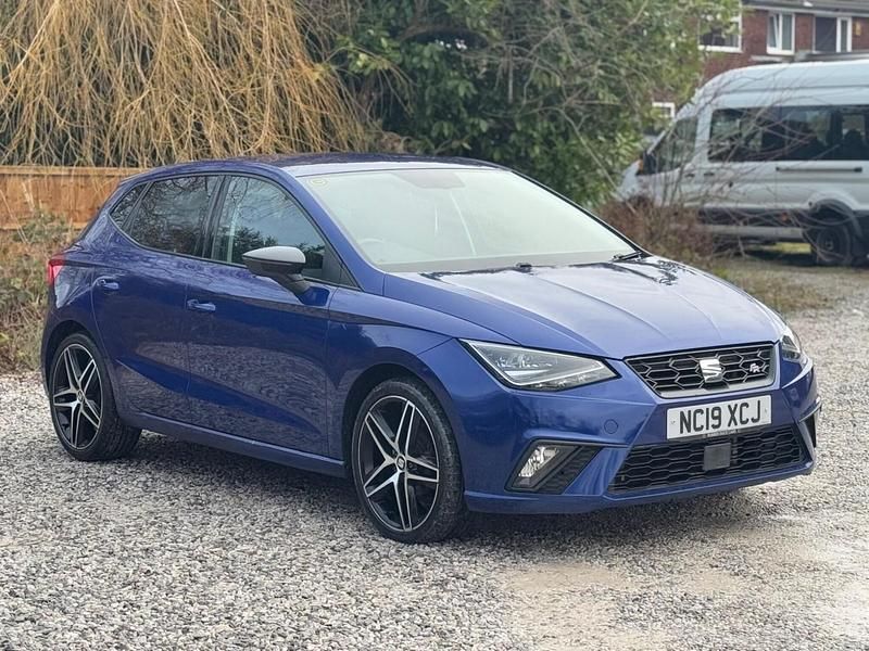 Used Seat Ibiza FR Sport 95 HP (69 kW) 2019 Blue Hatchback
