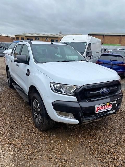 Used Ford Ranger Wildtrack 200 HP (147 kW) 2018 White Pickup