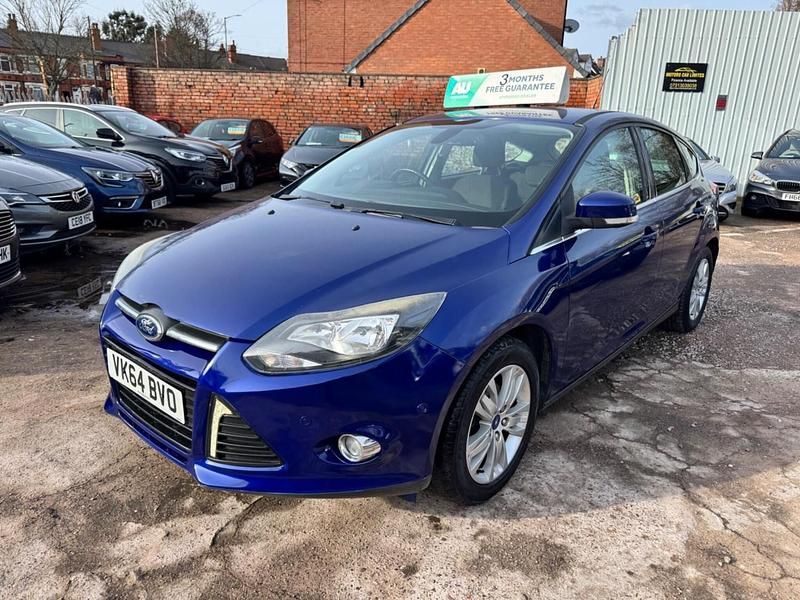 Used Ford Focus Titanium 125 HP (91 kW) 2014 Blue Hatchback
