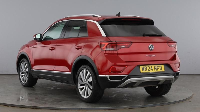 Used VW T-Roc Style 150 HP (110 kW) 2024 Red SUV