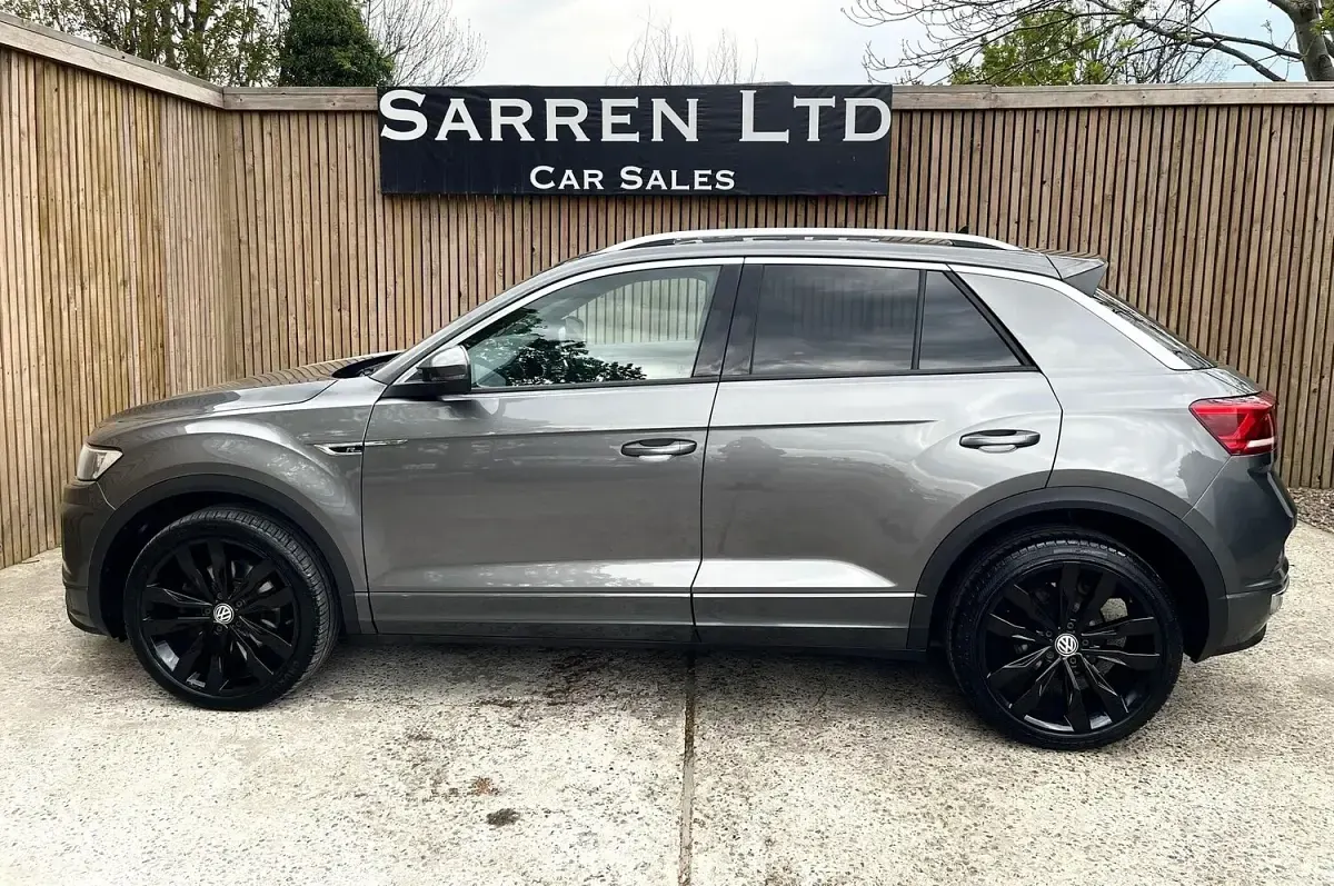 Używany VW T-Roc R-line 115 KM (84 kW) 2019 Szary SUV