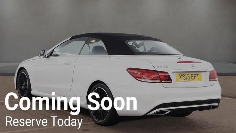 Used Mercedes E250 AMG 2013 White Cabriolet