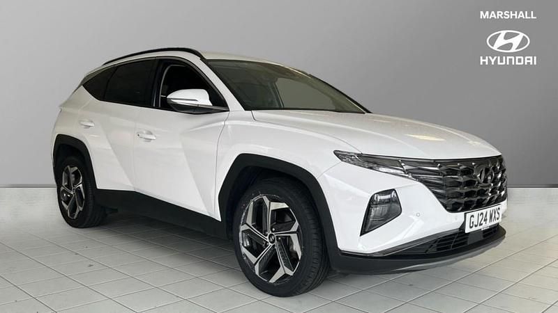 White Used 2024 Hyundai Tucson Premium SUV | £23,174 (Good price) - Image 1/4