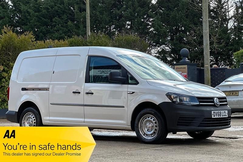 Used VW Caddy Maxi Startline 102 HP (75 kW) 2018 White MPV