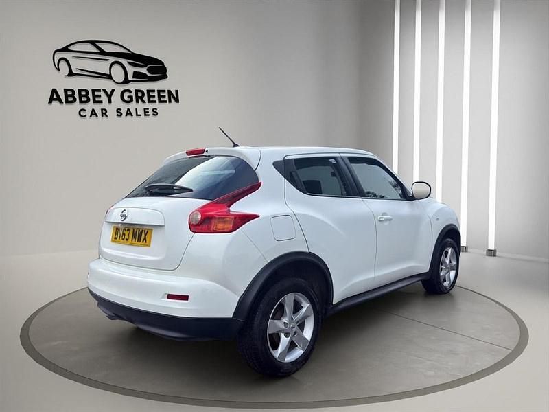 Used Nissan Juke Visia 94 HP (69 kW) 2013 White SUV