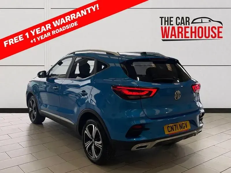 Used MG ZS Excite 106 HP (77 kW) 2021 Blue SUV