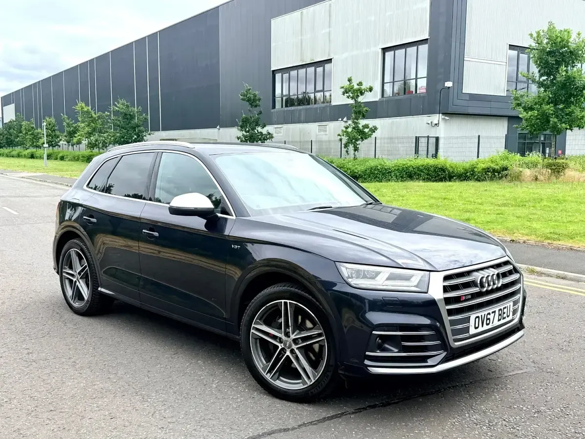 Used Audi SQ5 S-Line 356 HP (261 kW) 2018 Blue SUV
