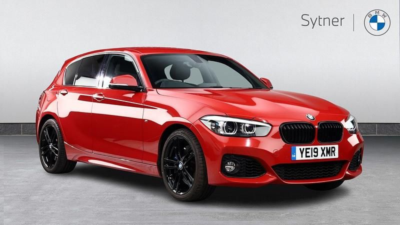 Used BMW 118 M Sport 134 HP (98 kW) 2019 Red Hatchback