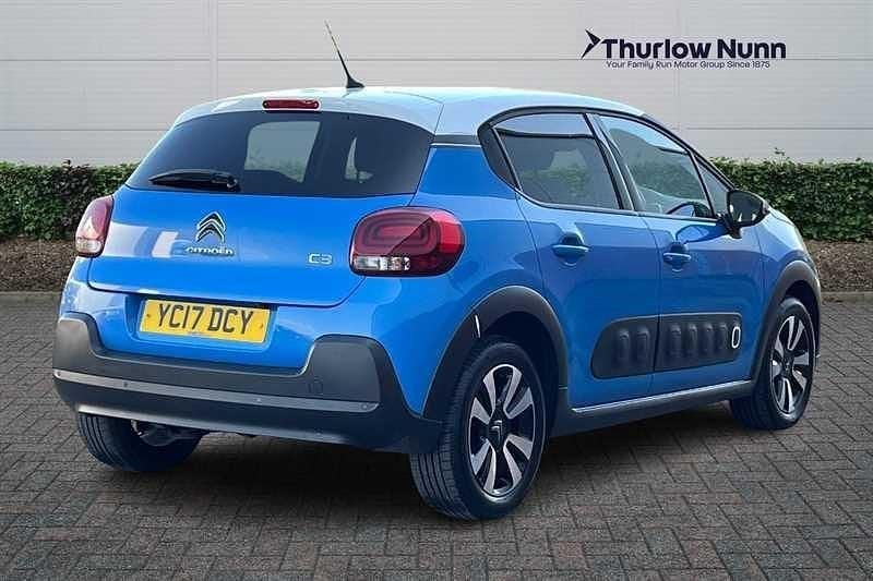 Used Citroën C3 Flair 82 HP (60 kW) 2017 Blue Hatchback