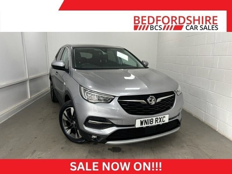 Grey Used 2018 Vauxhall Grandland X Sport SUV | £9,715 (Fair price) - Image 1/4