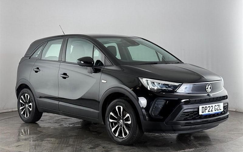 Used Vauxhall Crossland Design Edition 110 HP (80 kW) 2022 Black SUV
