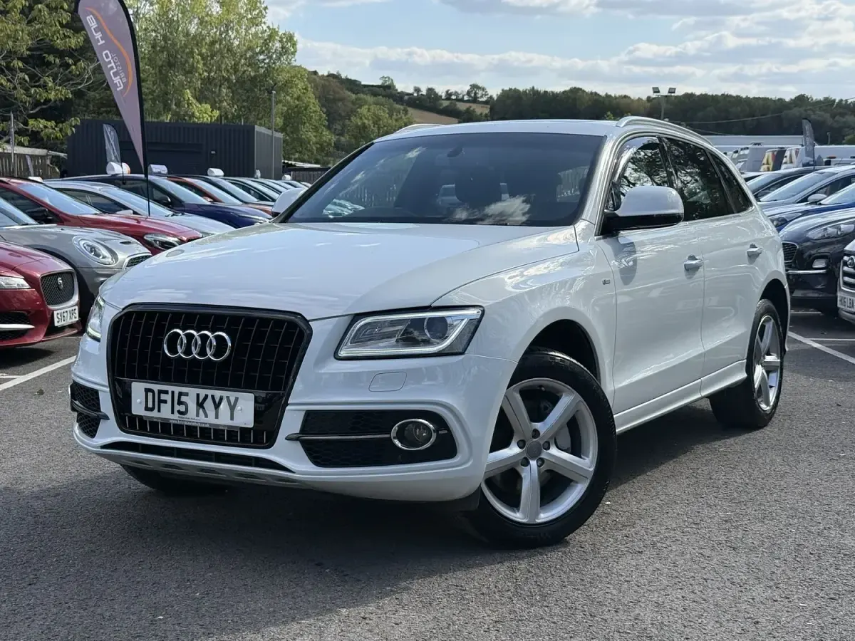 Used Audi Q5 S-Line 254 HP (186 kW) 2015 White SUV