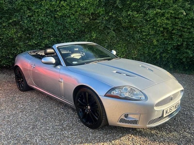 Silver Used 2007 Jaguar XKR Supercharged Cabriolet | £11,999 (Super price) - Image 1/4