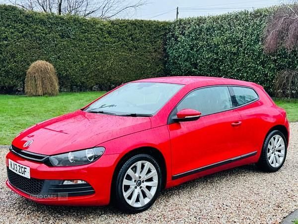 Used VW Scirocco 122 HP (89 kW) 2013 Red Coupe