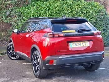 Used Peugeot e-2008 GTi 100 kW (136 HP) 2024 Red SUV