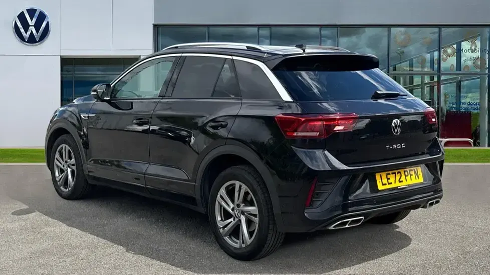 Used VW T-Roc R-line 150 HP (110 kW) 2023 Deep black pearl SUV