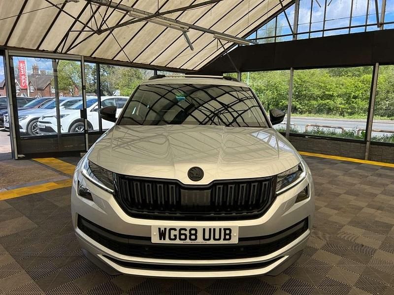 Used Skoda Kodiaq SportLine 190 HP (139 kW) 2018 Silver SUV