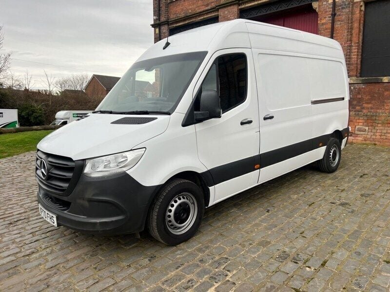 Begagnad Mercedes Sprinter Progressive 2020 Vit Van