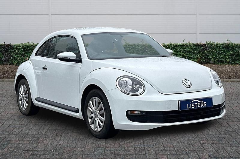 Used VW Beetle 2014 White Hatchback