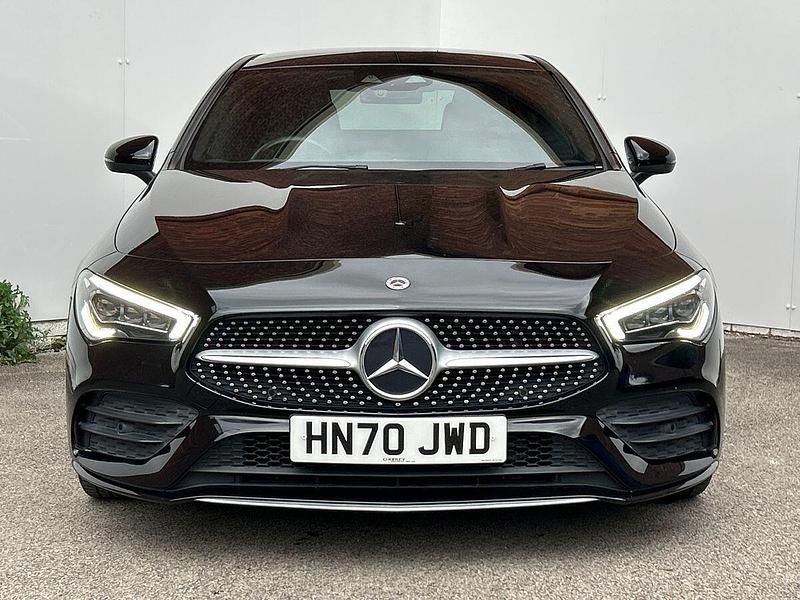 Used Mercedes CLA180 AMG line 136 HP (100 kW) 2020 Black Sedan