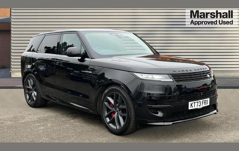 Used Land Rover Range Rover Sport SE Dynamic 300 HP (220 kW) 2023 Santorini black metallic SUV
