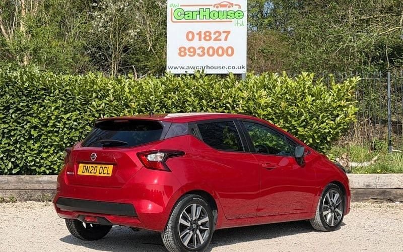 Usado Nissan Micra Tekna 101 HP (74 kW) 2020 Vermelho Citadino