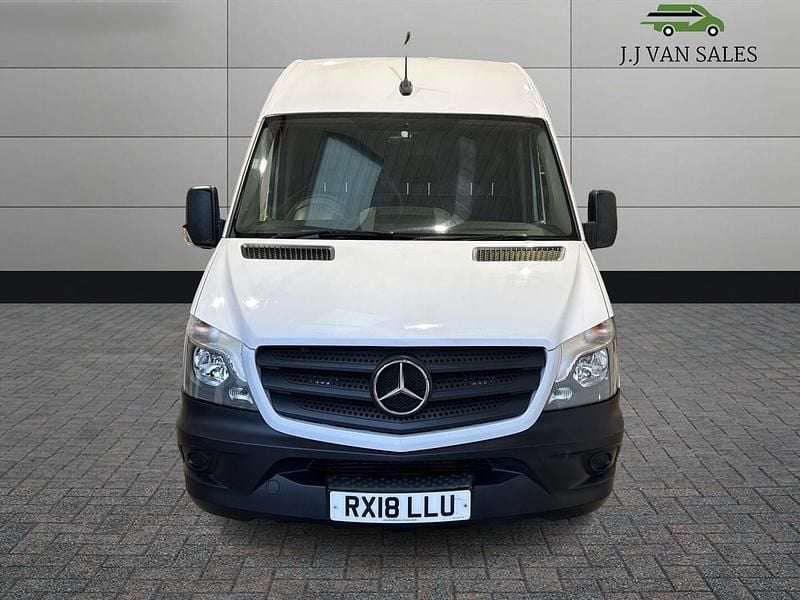 Begagnad Mercedes Sprinter 2018 Vit Van