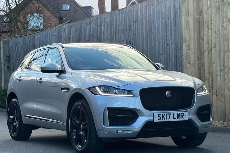 Used Jaguar F-Pace R-Sport 180 HP (132 kW) 2017 Silver SUV