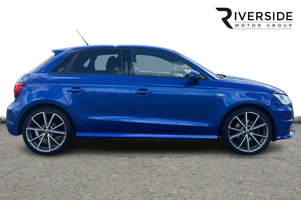 Used Audi A1 Sportback Black Edition 150 HP (110 kW) 2016 Blue Hatchback