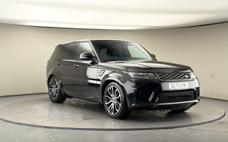 Used Land Rover Range Rover Sport HSE 250 HP (183 kW) 2021 Santorini black SUV