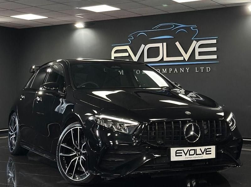 Black Used 2024 Mercedes A35 AMG AMG Hatchback | £32,995 (Fair price) - Image 1/4