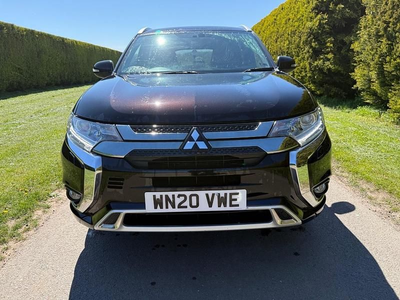 Used Mitsubishi Outlander P-HEV 2020 Black Estate
