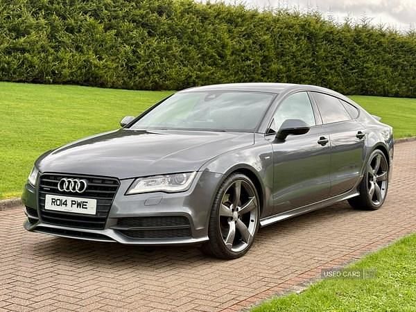 Used Audi A7 Black Edition 2014 Grey Hatchback