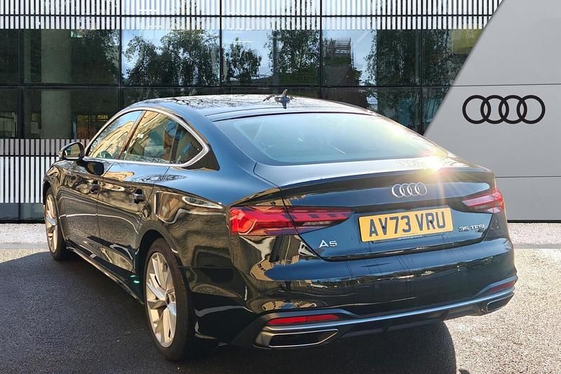 Used Audi A5 Sportback Sport 245 HP (180 kW) 2023 Black Hatchback
