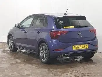 Used VW Polo R-line 95 HP (69 kW) 2023 Purple Hatchback