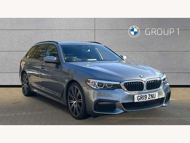 Blue Used 2019 BMW 530 M Sport Estate | £28,250 (A bit pricey) - Image 1/4