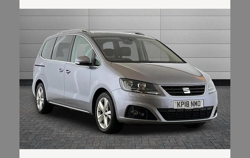 Used Seat Alhambra XCELLENCE 184 HP (135 kW) 2018 Moonstone silver MPV