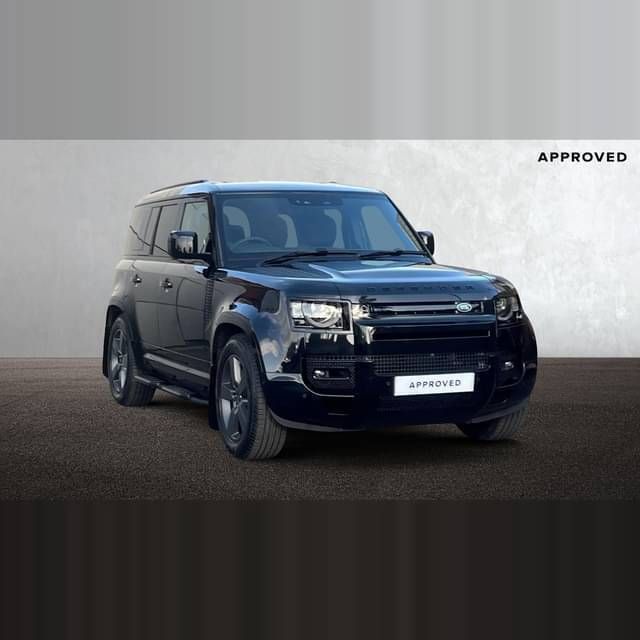 Santorini black New 2025 Land Rover Defender HSE Dynamic SUV | £82,990 (Super price) - Image 1/4