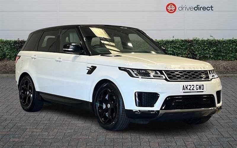 Solid fuji white Used 2022 Land Rover Range Rover Sport HSE SUV | £36,650 (Super price) - Image 1/4