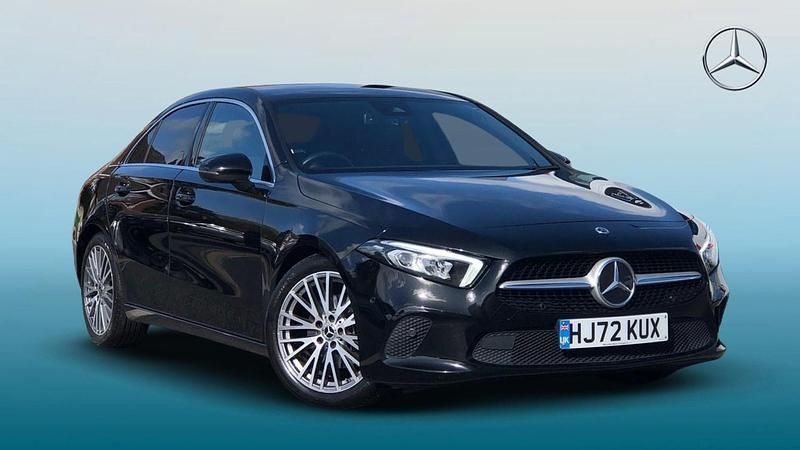 Black Used 2022 Mercedes A180 Executive Sedan | £18,295 (Good price) - Image 1/4