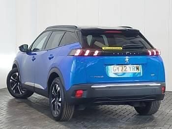Used Peugeot e-2008 GTi 100 kW (136 HP) 2022 Blue SUV