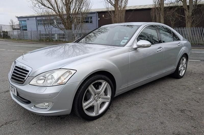 Used Mercedes S320 2008 Silver Sedan
