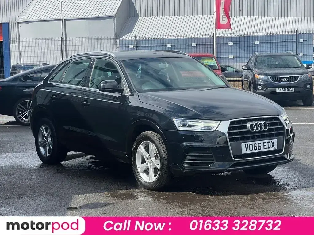 Used Audi Q3 150 HP (110 kW) 2016 Black SUV