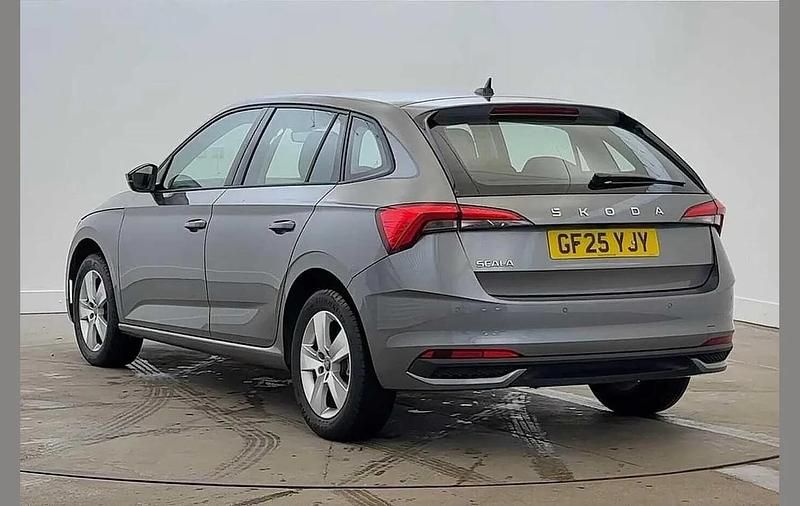 Used Skoda Scala SE 115 HP (84 kW) 2025 Graphite grey metallic Hatchback