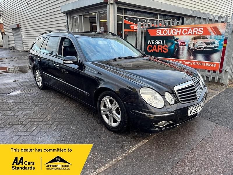 Black Used 2007 Mercedes E220 Avantgarde Estate | £1,495 - Image 1/4