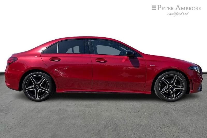 Red Used 2022 Mercedes A180 Executive Sedan | £21,700 (Fair price) - Image 1/3