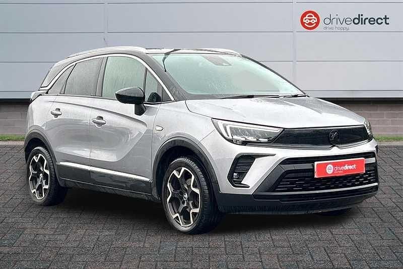 Used Vauxhall Crossland Ultimate 130 HP (95 kW) 2022 Grey SUV