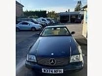 Used Mercedes SL280 2000 Blue Cabriolet